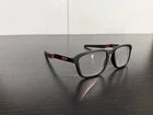 Oakley Quad Out OY8023-0149 Satin Black Red Eyeglass Frames 49-15 130 Only Pre-owned. Price: $44.15.