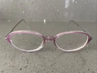 Sferoflex Eyeglasses Frames Only Italy 1488 L1104 49-16-130 Full Rim Purple Oval Pre-owned. Price: $16.72.