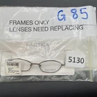 Nautica N9014 097 Glasses Designer Oval Satin Fudge Frame Display Model 46MM G85 New. Price: $18.15.