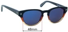 Sfx Replacement Sunglass Lenses Fits Derek Cardigan DC7012 - 48MM Wide New. Price: $36.99.