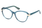 Guess GU2955 087 Blue Clear Cat Plastic Eyeglasses Frame 55-16-140 New. Price: $91.60.