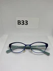 Lafont Issy & Irma 374 Eyeglasses Black Blue Full Rim Frame 51-17-140 Pre-owned. Price: $90.00.