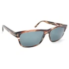 Tom Ford TF5320 020 Brown Havana Eyeglasses Sunglasses 55-15-145 Grey Lenses Pre-owned. Price: $129.99.