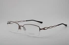 New Charmant Titanium Perfection CH29204 Brown Authentic Eyeglasses 54-18. Price: $85.80.
