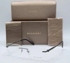 New Bvlgari 1122 195 Gunmetal Black Authentic Frames Eyeglasses 57-18. Price: $207.40.