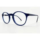 Lenscrafters Eyeglass Frames Unisex Blue EC2003 1015 Round Full Rim 49-21-145 Pre-owned. Price: $15.99.