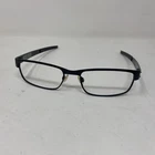 Oakley Metal Plate Eyeglasses Frames OX5038-0555 Black Full Rim 55-18-140 LZ98 Pre-owned. Price: $50.50.
