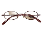 #7672 Twenty Eyeglass Frames 42-17-125 Rose Color Metal Pre-owned. Price: $20.00.