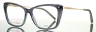 Carolina Herrera HER0155 KB7 Transparent Grey Womens Eyeglasses 55-15-145 B:40 New. Price: $79.99.