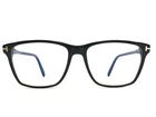 Tom Ford Eyeglasses Frames TF5817-B Eco 001 Black Square Full Rim 56-16-145 New. Price: $164.99.