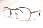 L.a. Eyeworks New - Nos, Titanium Copper Brown Metal, Slick 553 Eyeglass Frame. Price: $24.99.
