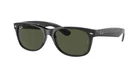 Ray-ban New Wayfarer Polished BLACK/G-15 Green Mm Sunglasses RB2132 901 58-18. Price: $119.99.