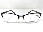 Vogue Eyewear 4027-B 5026 53-18-135 Burgundy Half Rim Eyeglasses Frame X976 New. Price: $72.00.