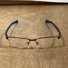 Nike Eyeglasses 8098 078, 56-16-140, Blue /gray/black Pre-owned. Price: $50.00.