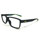 Nike Eyeglasses Frames 7092S 001 Matte Black Volt Green Rectangular 53-15-140 New. Price: $59.99.