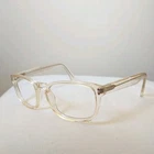 Hackett Bespoke Eyeglass Frames HEB091 353 Yellow Clear Rectangular 53-19-145 Pre-owned. Price: $25.90.