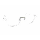 Maui Jim Mjo 2412-05D Clear Silver Square Eyeglasses Frames 49-25 140 Italy Pre-owned. Price: $74.99.