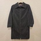 Vtg Faconnable Loro Piana Storm System Wool Coat Womens Navy Blue Italy Jacket Pre-owned. Price: $499.00.