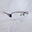 Liz Claiborne L319 Burgundy Purple Semi Rimless Eyeglasses Frames 53-17-135 68V Pre-owned. Price: $29.99.
