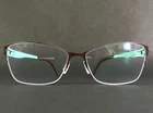 Ovvo Optics Eyeglasses Frames 3739 C10D Brown Green Cat Half Rim 56-16-140 New. Price: $139.99.