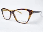 Womens Dolce & Gabbana Eyeglasses Frames DG3249 2956 Havana Gold 53/16 140 New. Price: $183.59.