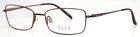Elle EL13354 Rose Womens Rectangle Full Rim Eyeglasses 53-17-135 B:30 New. Price: $24.99.