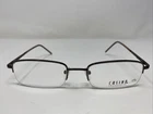 Casino Eyewear CB1078 Sbr 54-19-145 Satin Brown Half Rim Eyeglasses Frame DU22 New. Price: $44.00.