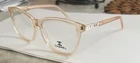 Chanel Woman, Eyeglasses Frame,transparent Light BROWN,54,18,145,(50% Off ) New. Price: $159.00.