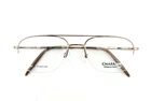 Charmant CH8145 Light Brown New Authentic Half Rim Eyeglasses Frames 55-18-145. Price: $82.50.