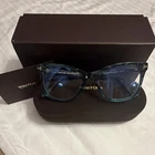 Tom Ford TF5986-B 055 Unisex Blue Tortoise Plastic Full Rim Eyeglasses 52-18-140 New. Price: $94.25.