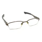 Oakley Double Tap OX3123-0251 Pewter Half Rim Eyeglasses Frames 51-18 140 Pre-owned. Price: $69.99.