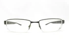 Nike 803 8170 002 Half Rim Black Sports Wrap Eyeglasses Frames 55-18-140 119766 Pre-owned. Price: $79.99.