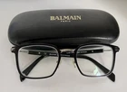 Balmain Eyeglasses Frames Used 3065 002, 50-20-145, Black, Made France Pre-owned. Price: $68.00.