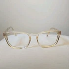 Hackett Bespoke Eyeglass Frames HEB091 353 Yellow Clear Rectangular 53-19-145 Pre-owned. Price: $26.67.