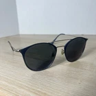 Ray-ban RB3546 9175/51 Sunglasses Frames Only Double Bridge 52-20-145 Blue Pre-owned. Price: $38.21.