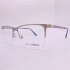 Dolce & Gabbana Eyeglasses Frames Dg 1283 1108 55 17 140 Stainless Steel Half New. Price: $139.99.