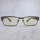 Police VPL434K 0627 Mens Rectangular Eyeglasses Frames Dark Brown 56-15-140 Pre-owned. Price: $67.49.