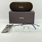 Tom Ford Mens Rimless Blue Light Blocking Eyeglasses TF5934-N New. Price: $169.99.