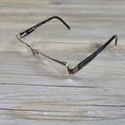 Burberry Eyeglasses B1017 1018 Frames Only Womens 53-19-140 Half Rim Italy Pre-owned. Price: $39.99.