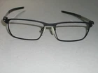 Oakley Tincup 54 17 135 Sleek Powder Coal Rectangular Eyeglasses Frames Only Pre-owned. Price: $224.99.