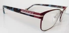 Carolina Herrera VHE096K Eyeglasses 56-16 Frames Brown W/ Blue Accent Pre-owned. Price: $26.99.