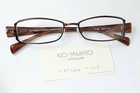 Kio Yamato KT-266 09 Original Vintage Eyeglasses Titanium Brown Made Japan New. Price: $179.00.