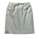 Boss Hugo Grey Lined Secretary Career Pencil Skirt Size 12 Pre-owned. Price: $48.00.
