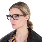 Gucci Demo Rectangular Ladies Eyeglasses GG0278O 011 55 New. Price: $238.84.