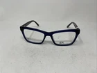 By Gwen Stefani Eyewear GX037 Navy Blue Brown 53-16-135 B:36 Flex Hinge #58 New. Price: $58.50.