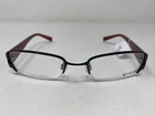 Eschenbach Crush 850036 10 49-19-135 Black Metal Half Rim Eyeglasses Frame QD19 New. Price: $45.00.