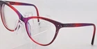 Nicole Miller Calyer Eyeglasses Red Burgundy Cat 55-17-140 Designer Frame R6 Pre-owned. Price: $25.19.