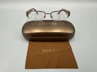 Women Gucci Frames Glasses GG2878 Light Brown 135MM Length W/case Pre-owned. Price: $64.95.