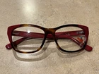 Maui Jim Mjo 2401-66 Eyeglasses Glossy Brown Tortoise And Red 52-16-140 New. Price: $21.62.