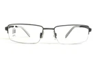 Alberto Romani Eyeglasses Frames AR706 Gm Gunmetal Rectangle Half Rim 56-18-140 New. Price: $57.59.